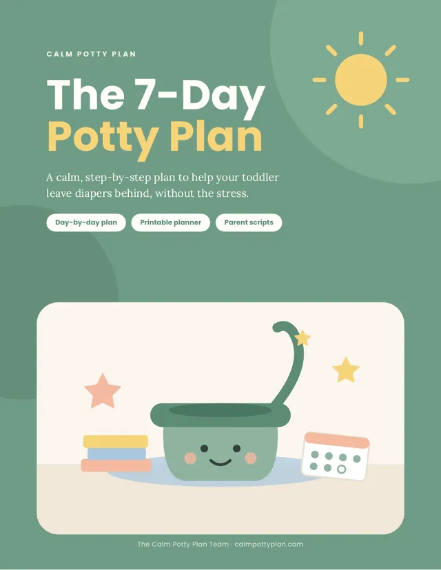 The 7-Day Potty Plan guide cover