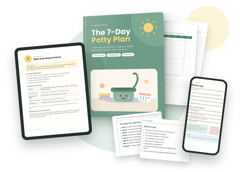 The full Calm Potty Plan kit